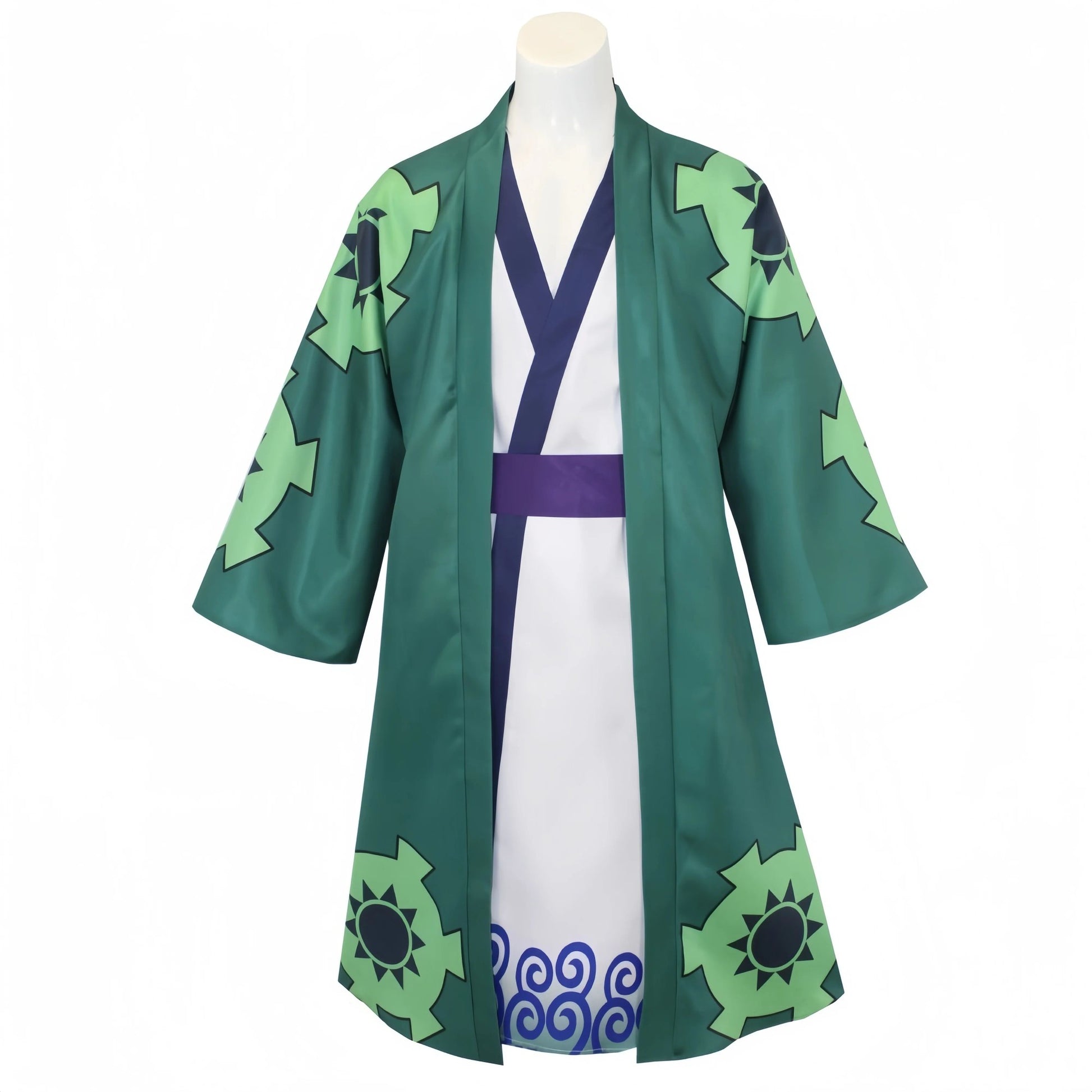 Fantasia Wano Country Roronoa Of Zoro Cosplay Kimono Anime Pirate Disfraz Costume Men Male Halloween Carnival Party Clothes