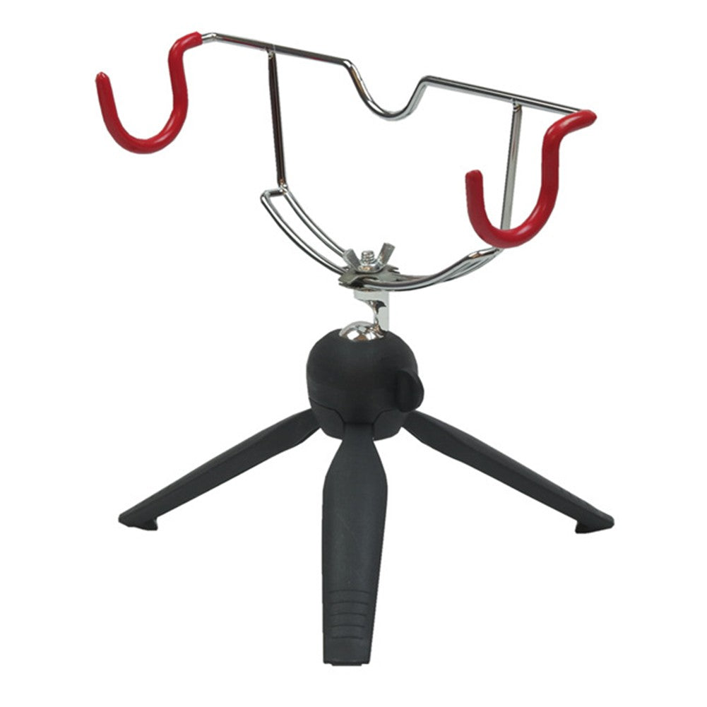 Suporte de Vara de Pesca de Gelo Dupla Cabeça Suporte Portátil para Vara de Pesca de Gelo Fácil Instalação Suporte de Vara de Inverno para Equipamento de Pesca de Inverno Mar