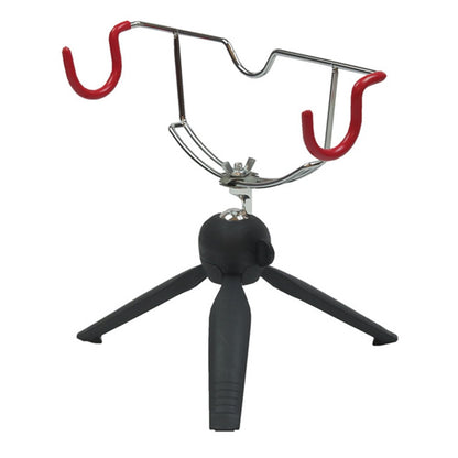 Suporte de Vara de Pesca de Gelo Dupla Cabeça Suporte Portátil para Vara de Pesca de Gelo Fácil Instalação Suporte de Vara de Inverno para Equipamento de Pesca de Inverno Mar