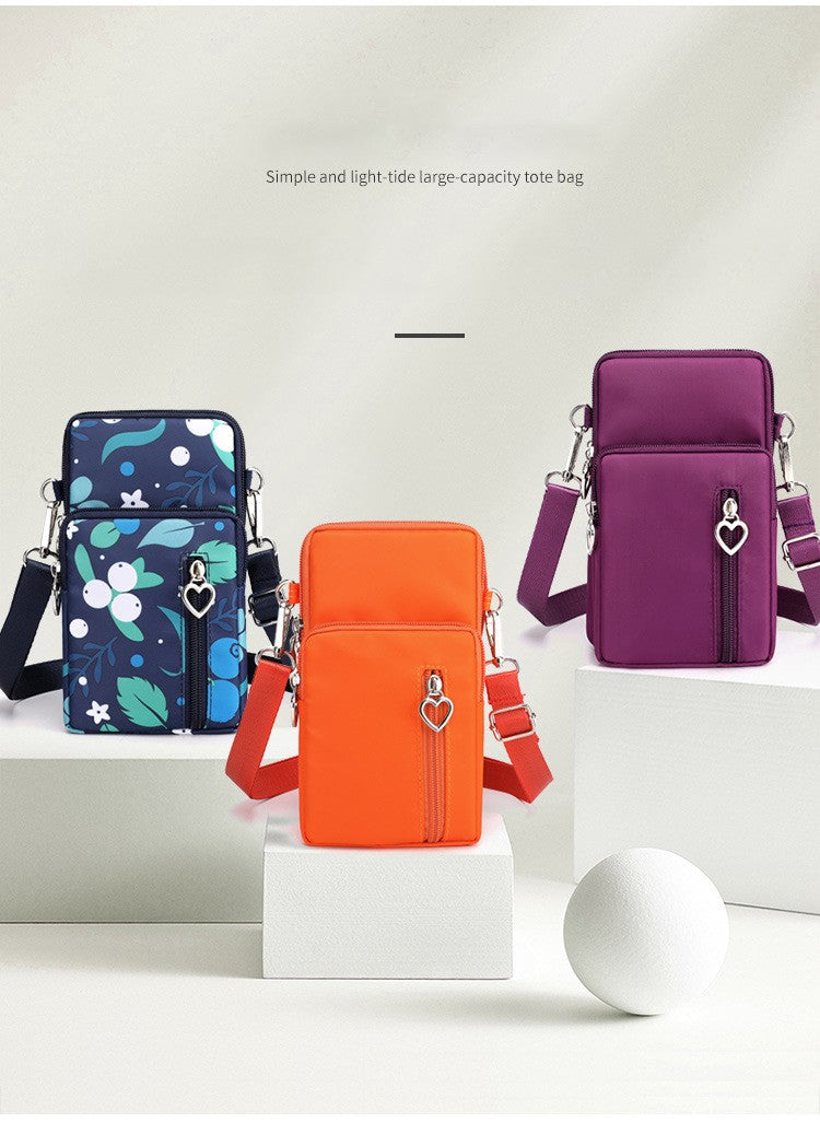 HOT Universal Mobile Phone Crossbody Bags For Women Handbags Case Wallet Outdoor Sport Arm Purse Shoulder Bag Women Phone Pouch