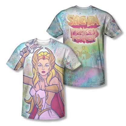 Anime Characters She-Ra And He-Man Cosplay T-shirt Male 3D Print Kids Cartoon Tee Men/Women Short Sleeve Tshirt Harajuku Y2k Top