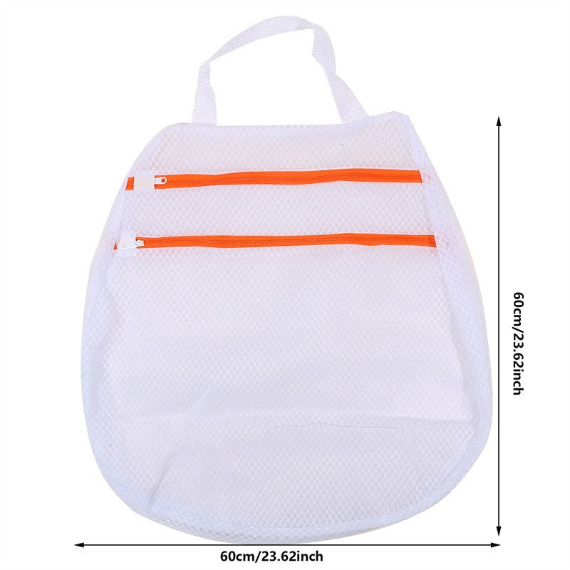 Waterproof Heavy Duty Backpack Black One Size Polyester Laundry Bag Camping Travel Sport Large Clothing Storage Bag Ditty Bags