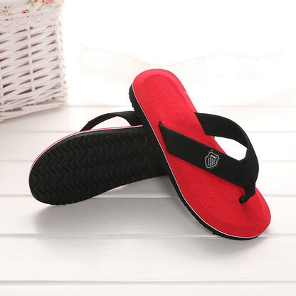 Casual Flip Flops For Men Slippers Beach Sandals Summer Non-Slip Flat Slides Men Slippers Indoor House Shoes Man Male Slipper