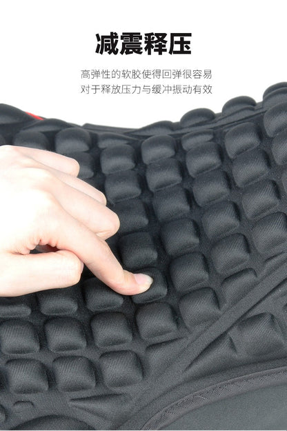 Almofada de Ventilação para Assento de Motocicleta, Absorção de Choque, Dissipação de Calor, Capa de Almofada de Assento com Proteção Solar para Veículo Elétrico