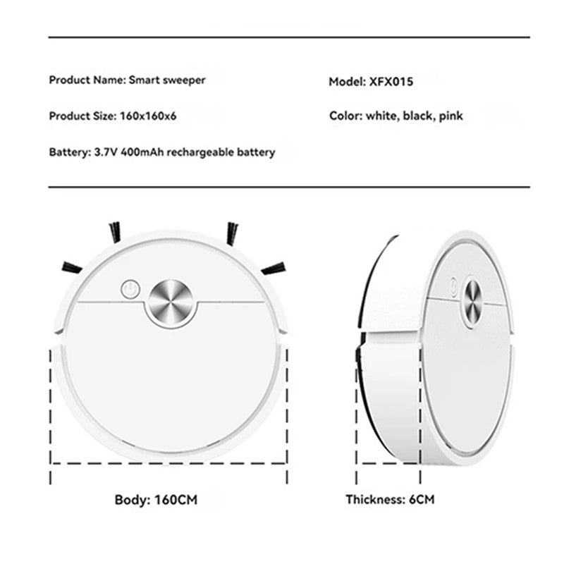 Xiaomi Smart Vacuum Cleaning Robot Mini Mopping Suction And Sweeping Integrated Fully Automatic Cleaning Sweeping Robot