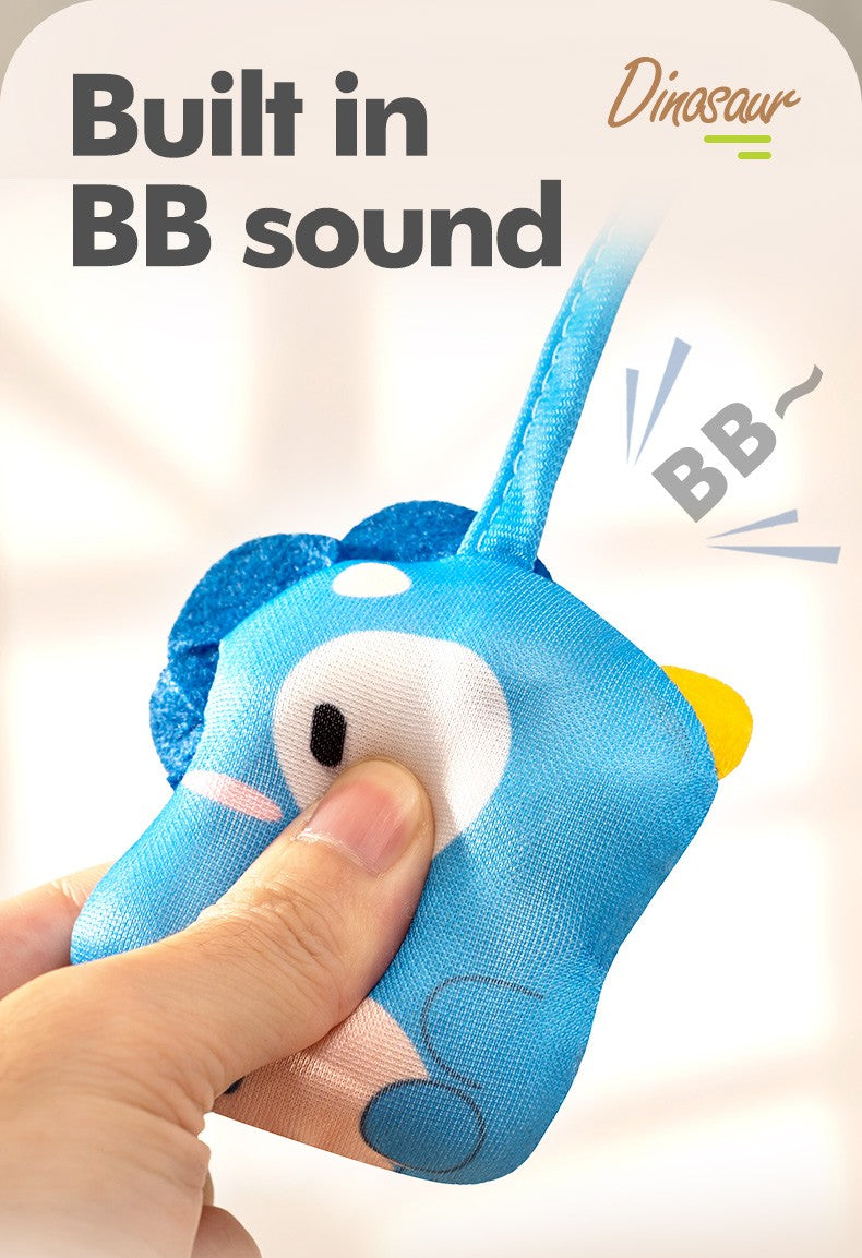 Hanging Bell Baby Stroller Bed Clip Safety Seat Hand Bell Pendant Colorful Multifunctional Soft Toys Stroller Mobile 0-12 Gift