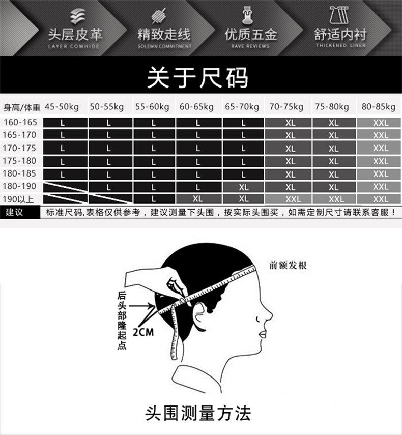 Classic Genuine Sheep Leather Baseball Cap for Men Adjustable Lightweight Breathable for Spring/Autumn