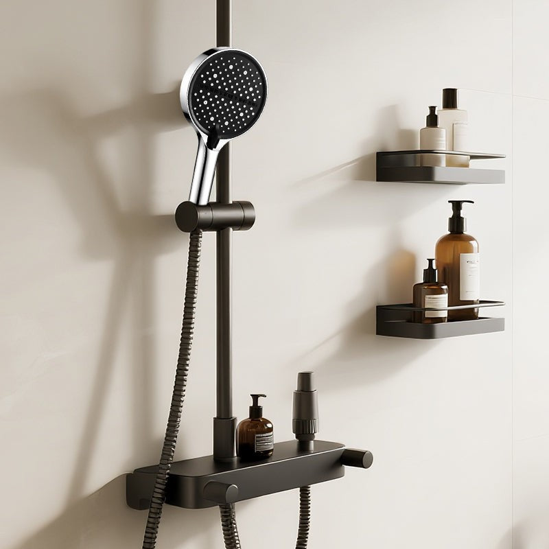 15CM Large Panel Nozzle 7 Modes Shower Head High Pressure Water Massage Shower Head Handheld Showerhead Bathroom Bathing Tools