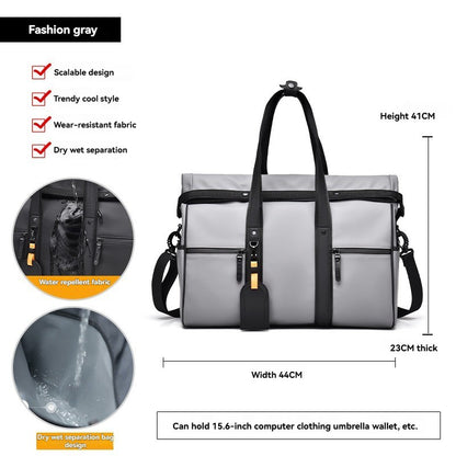 Large Duffle Bag for Travel Waterproof Gym Duffel Bag Men Durable Carry on Weekender Overnight Sports Luggage Weekend  Workout