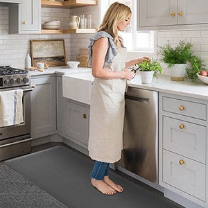 Anti-Fatigue Standing Mat, Kitchen Mat with PVC Waterproofing, Non-Slip Kitchen Rug