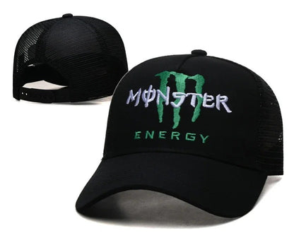 30 styles Monster Energy Embroidered Baseball Hat Summer Men's and Women's Sunscreen Duck Tongue Hat Racing Baseball Hat