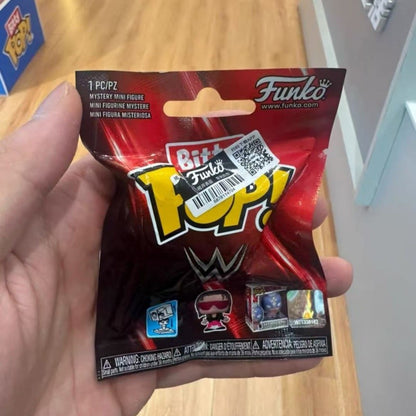 Wrestle Mania Wwe Funko Caixa Surpresa Dwayne Johnson Steve Austin Mini Boneco de Ação Modelo Caixa Mistério de Surpresa Decoração de Mesa