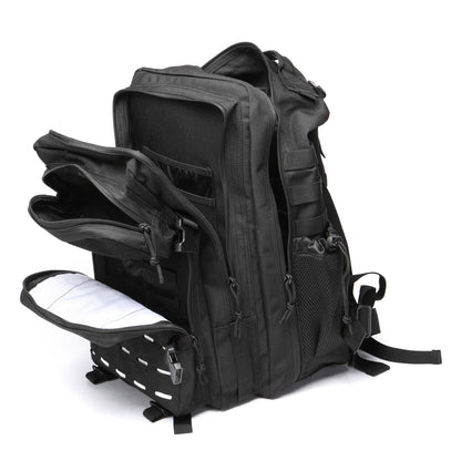 Mochila Impermeável 25L/50L com 2 Bolsos para Garrafas Academia Ao Ar Livre Viagem Caminhada Pesca Trekking Mochilas Bolsa para Notebook de 13 polegadas