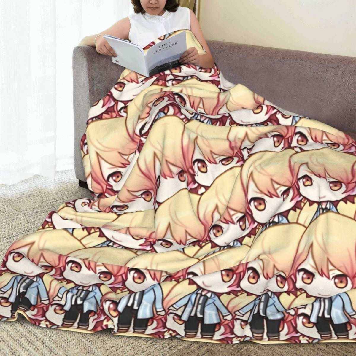 Tsukasa Tenma Muitas Cobertas Fofas Antigas Quentes Cobertor para Cama para Todas as Estações
