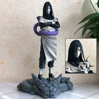 Boneco de Anime Naruto Orochimaru Action Figure Akatsuki PVC Modelo Estátua Decoração de Mesa Coleção de Periféricos de Anime Brinquedo de Presente