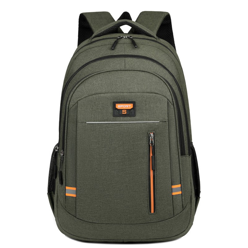 Large capacity backpack - Zipper closure, ideal for hiking, traveling, and going to school, outdoor backpack