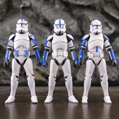 Star Wars 501st Legion ARF ARC Trooper Jesse Hardcase Commander Bane Denal Tup Dogma Boneco de Ação 6" Fase 2 Rex Team Clone Brinquedo