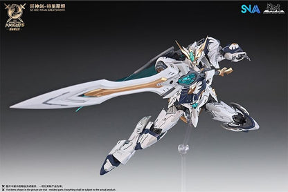 HG 1/144 SNAA SC-002 Titan Greatsword Tristan Kit de Montagem SC-009 Divine Invoker Percival The Round Table Knights Figure