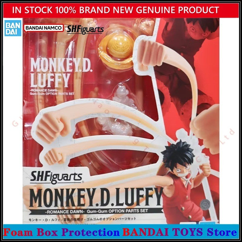 Atacado Bandai 100% Genuíno One Piece Model Kit Anime Figures SHF Monkey D Luffy Nami Shanks Roronoa Zoro Romance Dawn