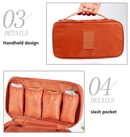 Travel Bra Organizer Bag Waterproof Panties Sock Underwear Storage Bag Daily Women Wash Package Cosmetic Finishing Bags