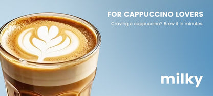 Mcilpoog WS817-Plus Máquina de café expresso automática com tela grande colorida de 7", com bico vaporizador, 21 sabores para casa e escritório