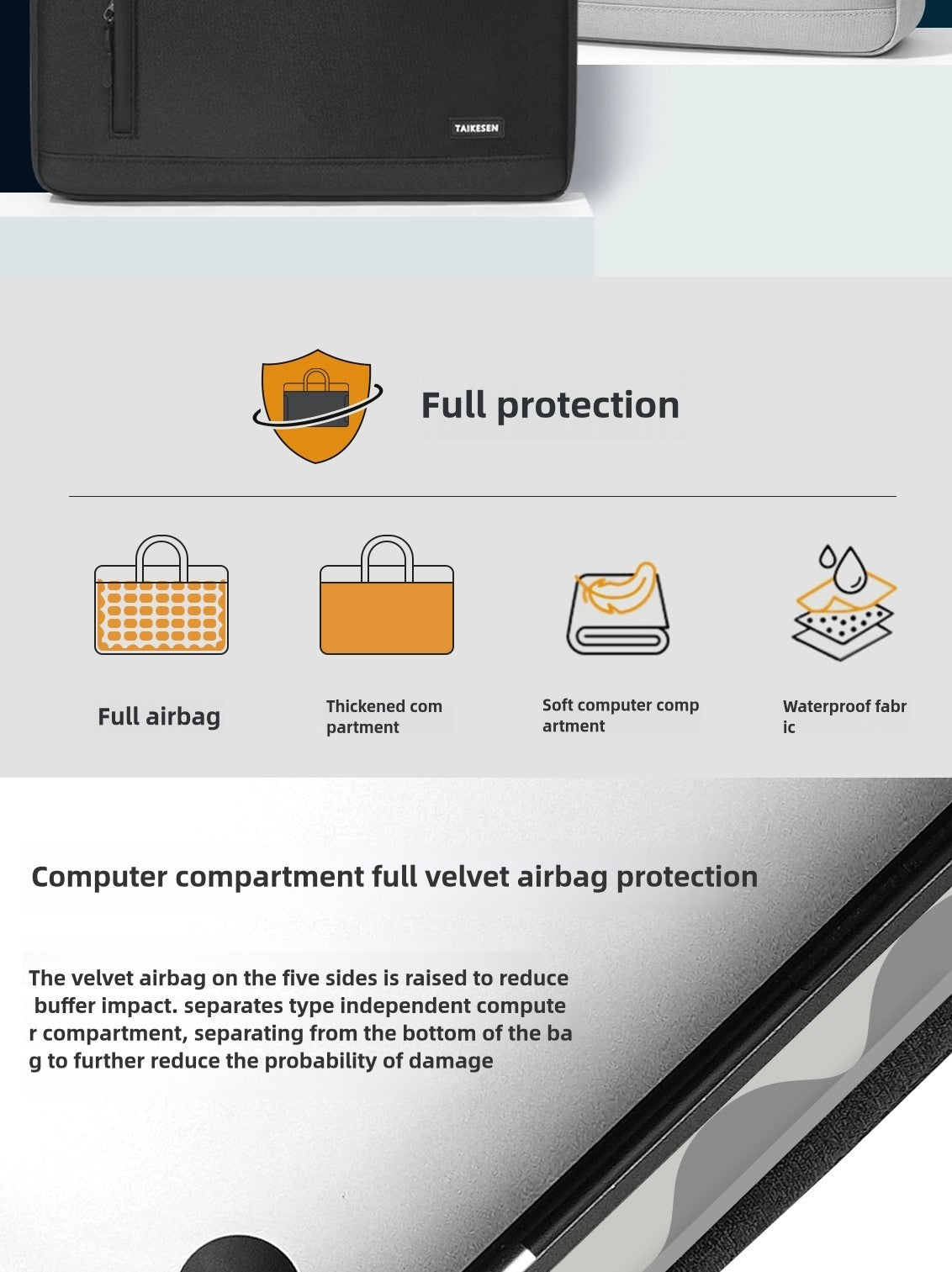 Business Laptop Bag Case Shoulder Tote Bag Notebook Bag Briefcase For 13 15 17 Inch Macbook Air Pro HP Huawei Asus Dell handbag