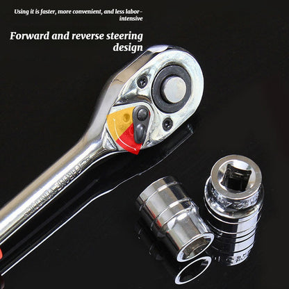 Ferramentas Manuais Combinadas, Conjunto Completo de Ferramentas para Reparação Automotiva, Suporte de Soquete para Chave Catraca Rápida para Modificação de Motocicletas