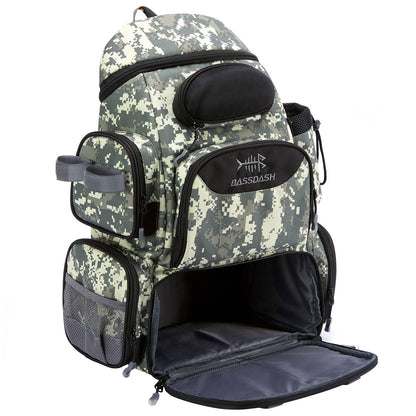 Bassdash Fishing Bag Tackle Backpack Leve Tático Caixa de Pesca Multifuncional