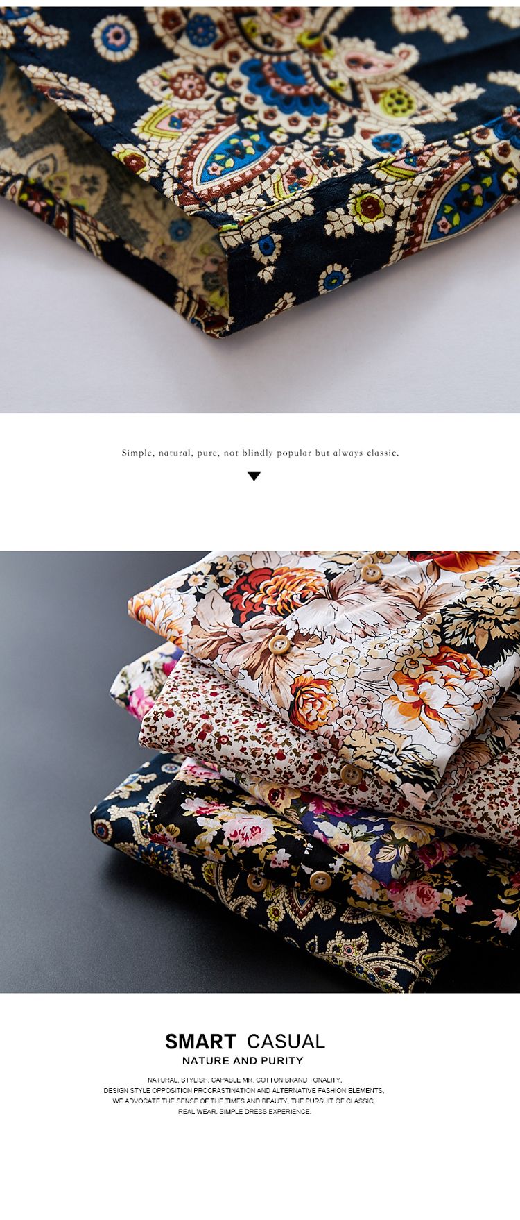 Size M- 5XL 2024 New Summer Mens Long Sleeve Hawaiian Shirts Cotton Casual Floral Shirts Wave Regular Mens Clothing Fashion CS11