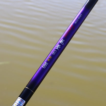 Vara de Pesca de Carpa Fibra de Vidro Material para Viagem Surf Água Salgada Água Doce Baixo Barco