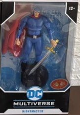 McFarlane Toys Dark Flash/Batman (DC Rebirth)/Máscara Negra como Batman, Boneco Articulado de 18cm, Kit de Garagem Modelo DC Multiverse