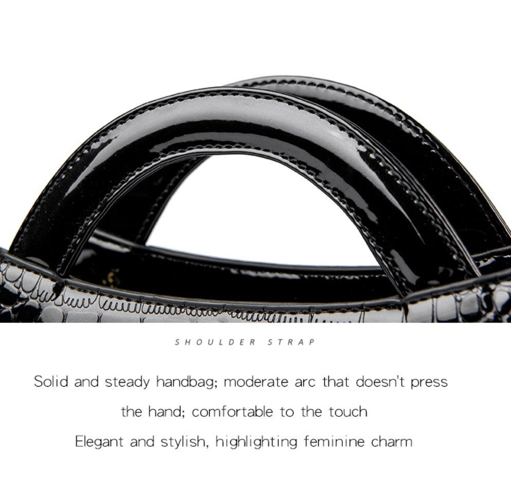 KAIDIFEINIROO Kangaroo Brand Alligator Pu Leather Shoulder Crossbody Bag Clutch Hand Bags for Mother Small Women Handbags New