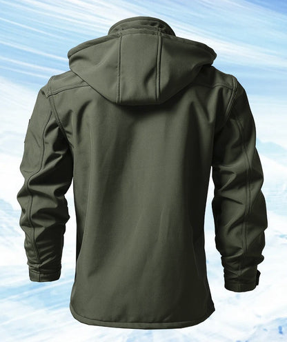 Conjunto de Roupas de Ciclismo e Pesca Gamakatsu Masculino para Outono e Inverno Impermeável Forrado com Lã Térmico Engrossado Corta-Vento Quente