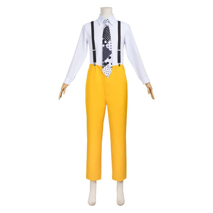 The Mask Roleplay Stanley Fantasy Ipkiss Adult Jim Cosplay Carrey Hat Costume Men Coat Pants Halloween Carnival Party Suit