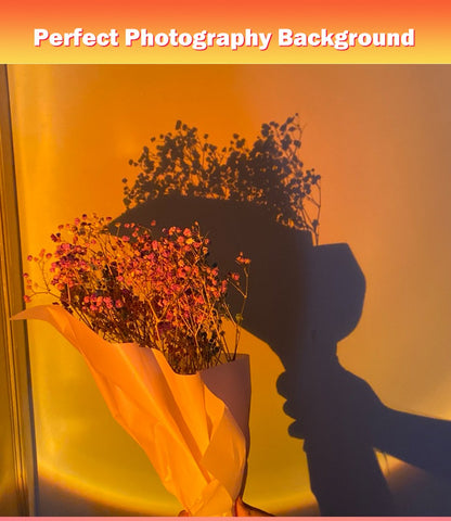 USB Sunset Lamp Sunset Projector Mood Light Living Room Bedroom Night Light Room Decor Bar Atmosphere Photography Background