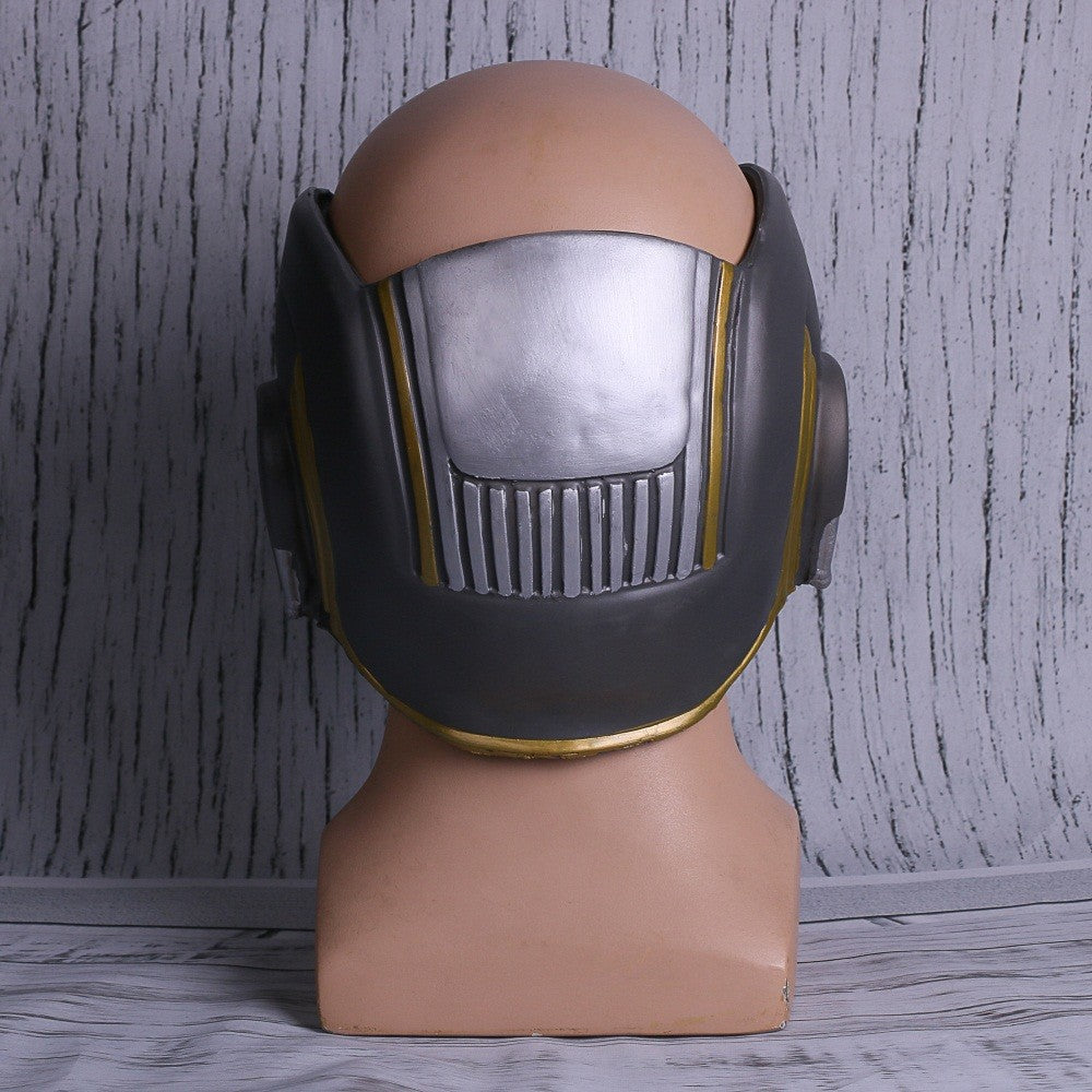 Cosplay Star Lord LED Helmet Latex Mask Infinity War Peter Jason Quill LED Mask Superhero Halloween Party Props