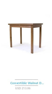 Rectangular Dining Room Table Wood Construction Seats 6 Guests Protective Glides Easy Assembly Indoor Use Warm Aspen Valley