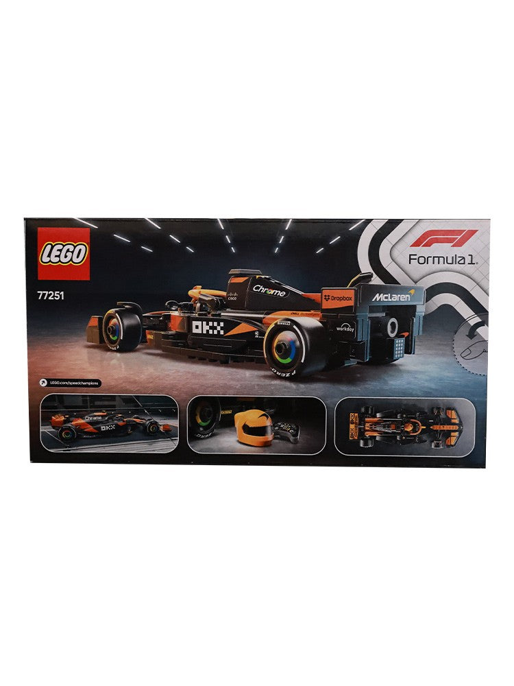 Lego 77251 McLaren F1 Team MCL38 Racing 2025 Novo Brinquedo de Montar Blocos de Construção para Crianças