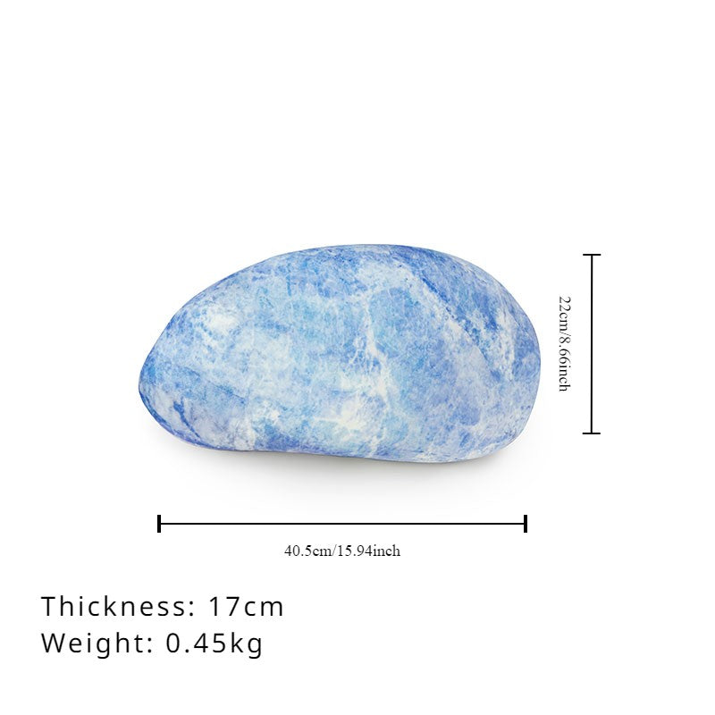 Large Stuffed Rocks Stone Pillows Home Decoration Pebble Living Throw Pillows