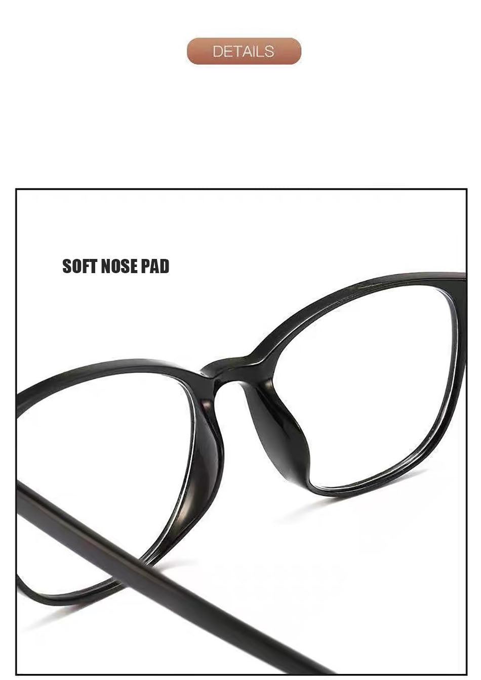 Ultralight Women&Men Reading Glasses Frame Computer Anti Blue Light Prebyopia Eyeglasses Square 0 ...+4.0 Fashion