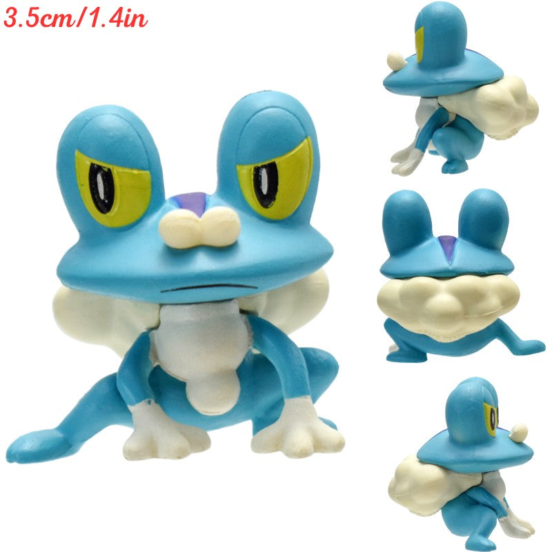 Pokemon Figure Toys Mega Charizard X Y Lugia Dialga Palkia Zekrom PVC Figurine Aggron Treecko Chespin Greninja Model Dolls Gifts