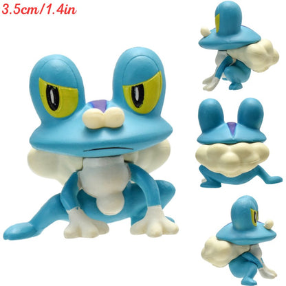 Pokemon Figure Toys Mega Charizard X Y Lugia Dialga Palkia Zekrom PVC Figurine Aggron Treecko Chespin Greninja Model Dolls Gifts