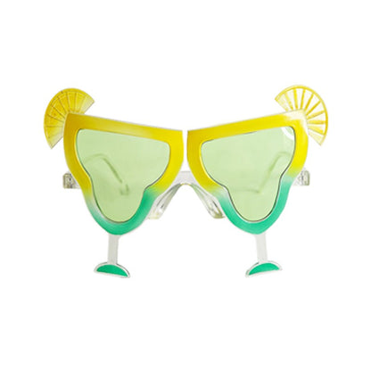 Summer Flamingos, Wine glasses Cosplay Anime Party Glasses Hawaiian Party Dress-up Beach Sunglasses Party Support Wholesale