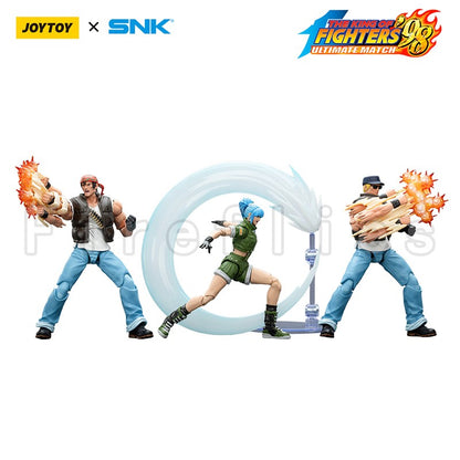 [Pré-venda] 1/18 JOYTOY Boneco de Ação SNK KOF'98UM Ikari Warriors Equipe Anime Modelo de Brinquedo