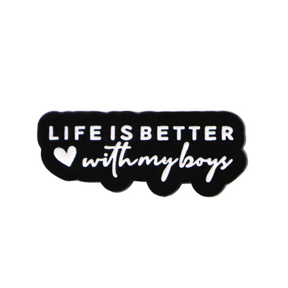 MEMENTO MORI Lapel Pins for Backpack Enamel Pin Cool Men Women Brooch for Clothes Briefcase Badges Jewelry Accessories