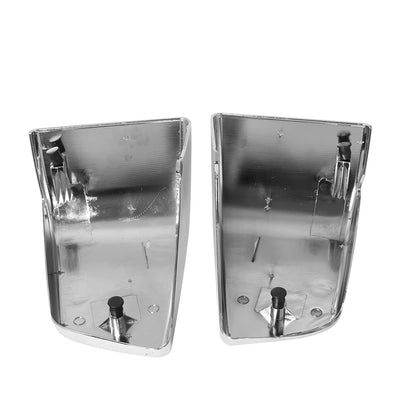 Motorcycle Left Right ABS Battery Side Fairing Cover Guard Chrome/ Black For Honda Shadow ACE VT400 VT750 VT 400 750 1997-2003