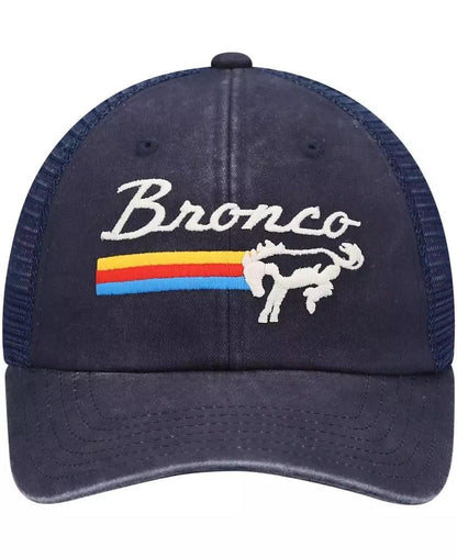 American Needle | Men's Navy Ford Bronco Auto Raglan Bones Adjustable Hat
