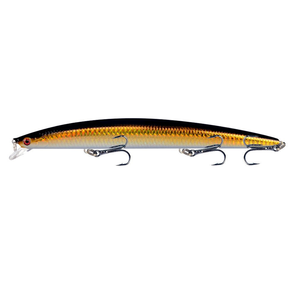 1pcs 18cm 24g Minnow Fishing Lure Laser Hard Artificial Bait Plastic Big Fake Fish Lures Sea Fishing Bait Crankbait Wobblers