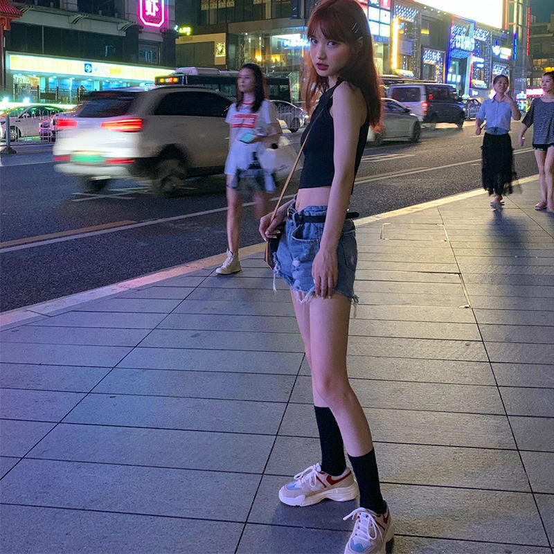 JK Women Black White Knee High Lolita Socks Lady Girls Over Knee Cute Long Sock Thin Breathable Solid Color Stockings For Women