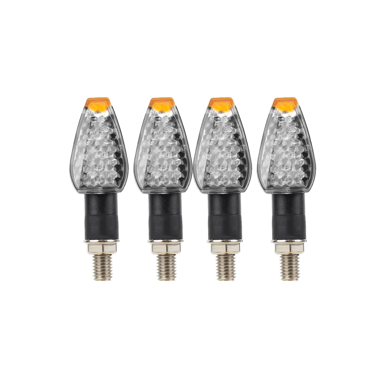 2pcs/4pcs Motorcycle LED Turn Signals Flashing  DRL for Scooter Moped ADV Dirt Bike ATV Universal Accessories Modification